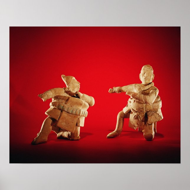 Affiches Figures of ceremonial ballplayers (Devant)