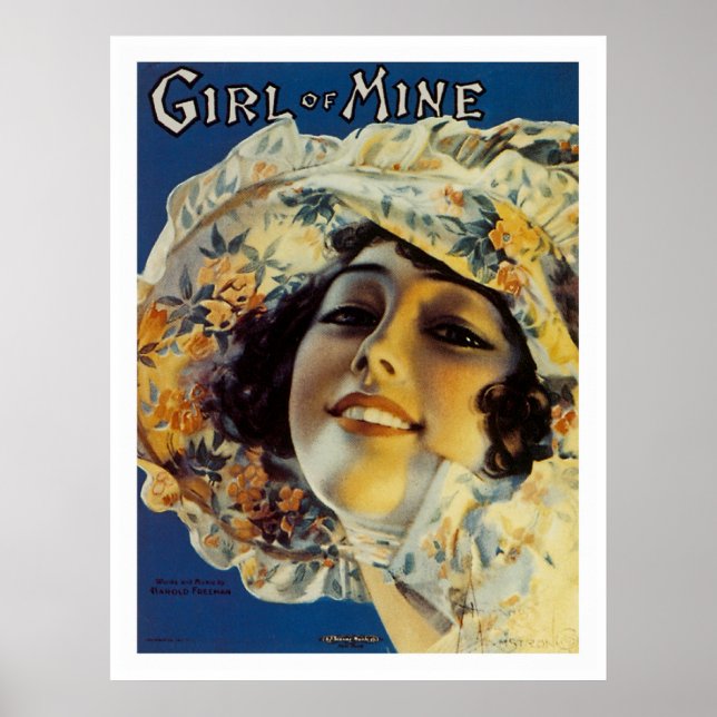 Affiches Fille à moi (Devant)