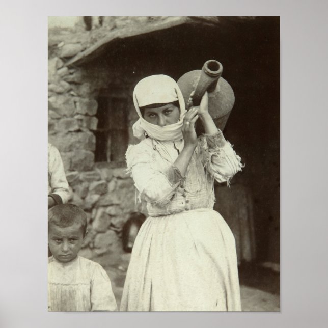 Affiches Fille arménienne, Erevan (Devant)