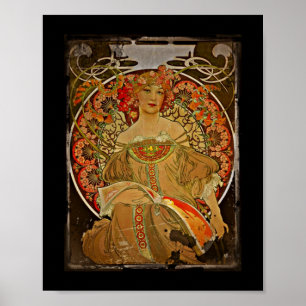 Affiches Fille c1897 de Champagne