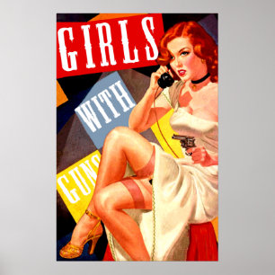 Affiches Fille d'appel