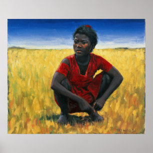 Affiches Fille en rouge 1992