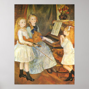 Affiches Filles de Catulle Mendes par Pierre Renoir