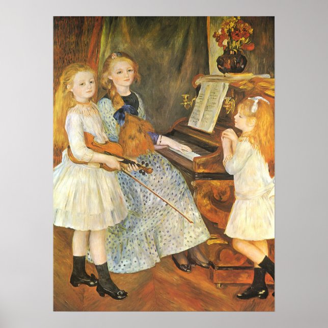 Affiches Filles de Catulle Mendes par Pierre Renoir (Devant)