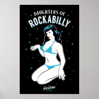 Affiches Filles de Rockabilly