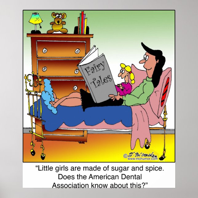 Affiches Filles, Sucre, Épice & Dentistes (Devant)