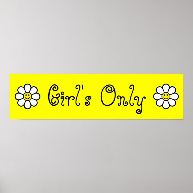 Affiches Filles uniquement (Devant)