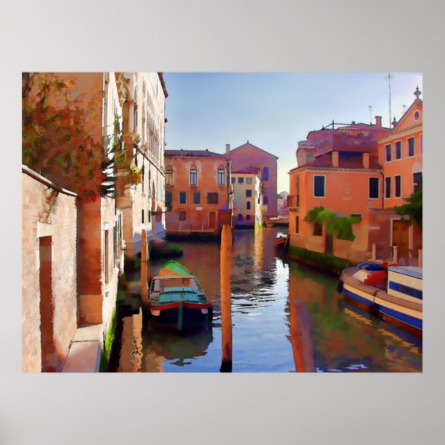 Affiches Fin après-midi à Venise (Devant)