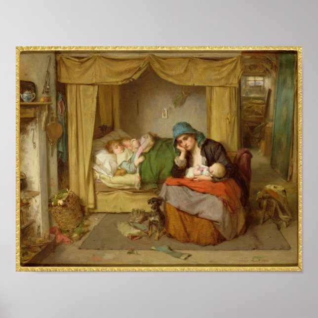 Affiches Fin d'une journée heureuse (Devant)