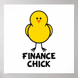 Affiches Finance Chick