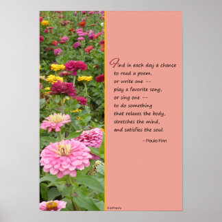 Affiches Find in each day a chance...