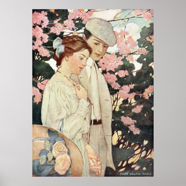 Affiches First Love par Jessie Willcox Smith (Devant)