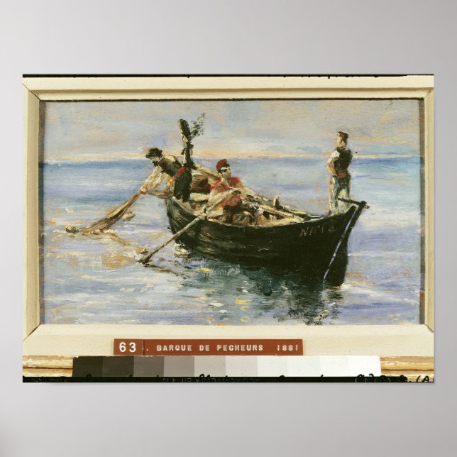 Affiches Fishing Boat, 1881 (Devant)