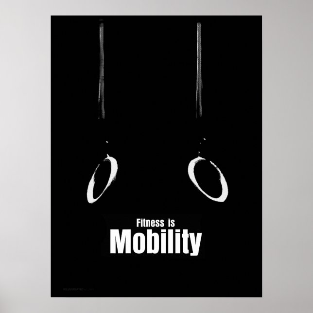 Affiches Fitness Is - Mobilité (Devant)