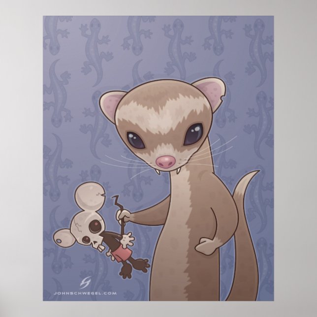 Affiches Fizzy Le Ferret (Devant)
