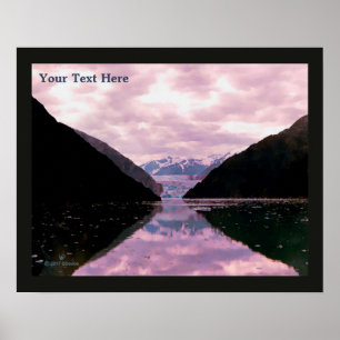 Affiches Fjord Glacier