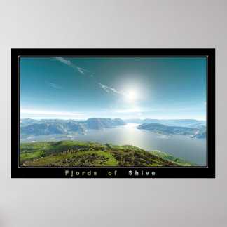 Affiches Fjords of Shive