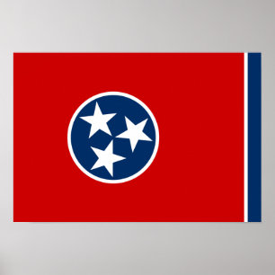 Affiches Flag of Tennessee