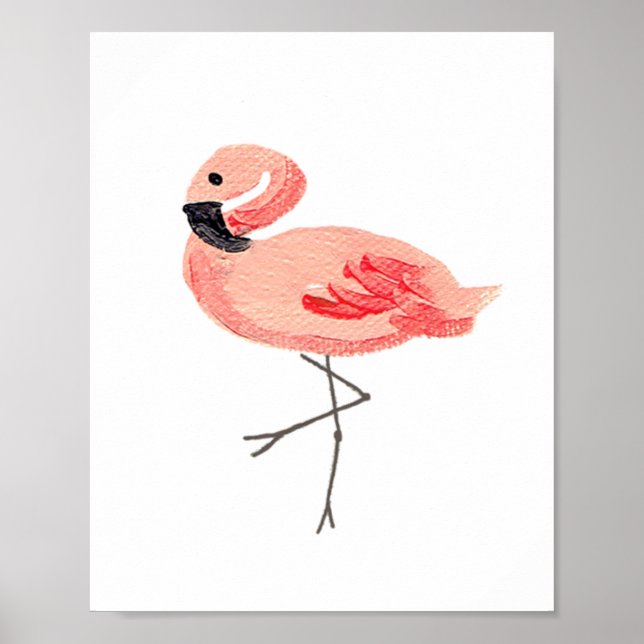 AFFICHES FLAMANT ROSE 3 (Devant)