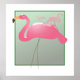 Affiches Flamant rose rose - GAGNANT DE PRIX
