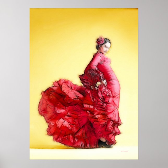 AFFICHES FLAMENCO (Devant)