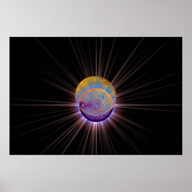 Affiches Flames jumelles (Devant)