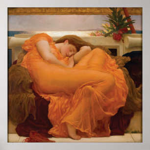 Affiches Flaming June par Frederic Leighton