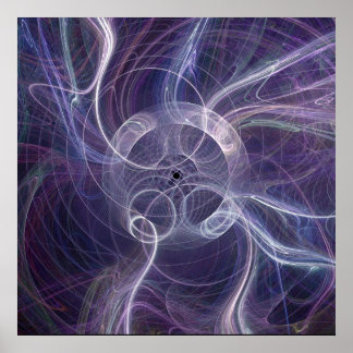 Affiches Flamme fractale : anal fantôme II