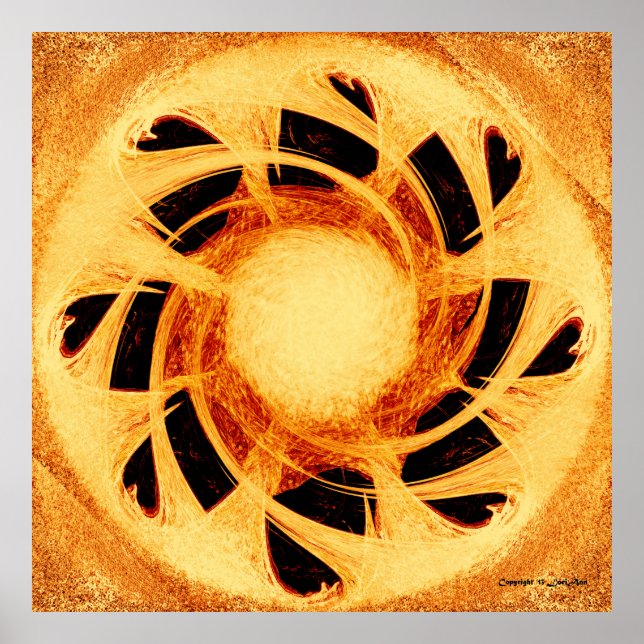 Affiches Flare inversé (Devant)