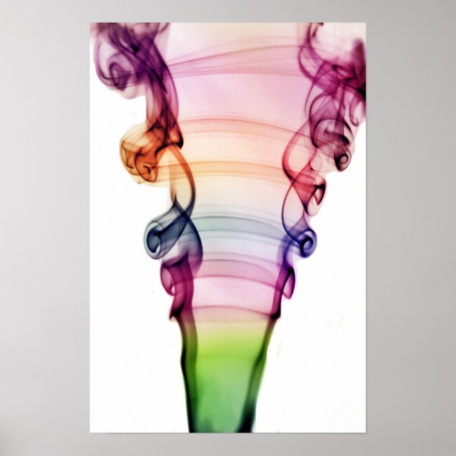 Affiches Flèche colorée (Devant)