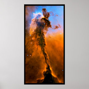 Affiches Flèche stellaire de la nébuleuse de l'Aigle photo 