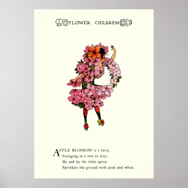 Affiches Fleur d'Apple (Devant)