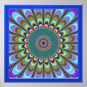 Affiches Fleur de couleur