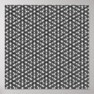 Affiches Fleur de l'armure complexe #3 de la vie