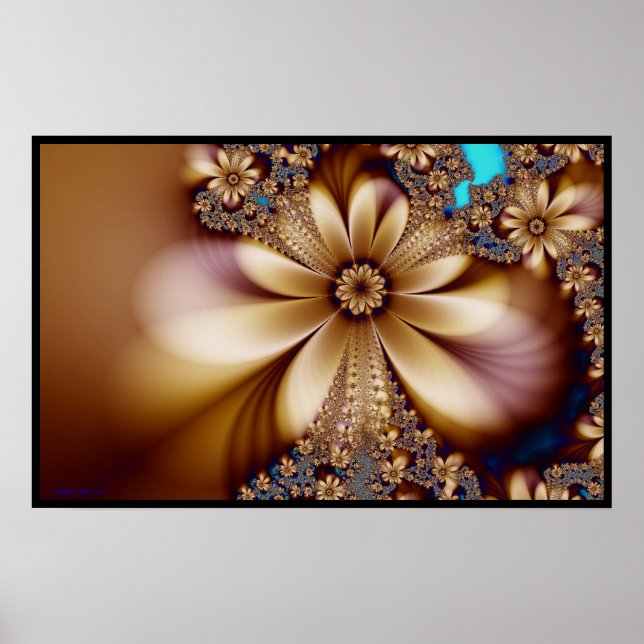 Affiches Fleur d'or. (Devant)