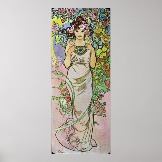 Affiches Fleur fille (Devant)