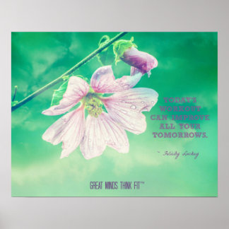 Affiches Fleur pour un avenir plus sain