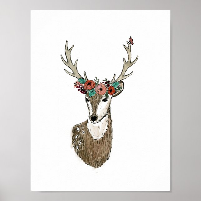 Affiches Fleur sauvage : Roi de la Forêt (Devant)