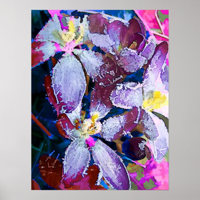 AFFICHES FLEURS (Devant)