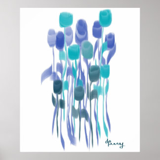 AFFICHES "FLEURS DANSANTES"