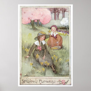 Affiches Fleurs de ressort par Anne Anderson