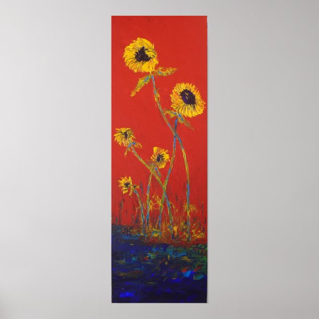 Affiches Fleurs de soleil (Devant)
