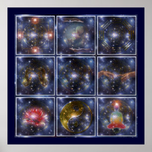 Affiches FLEURS DE VIE / Blume des Lebens - univers
