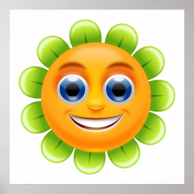 AFFICHES FLEURS DE VISAGE (Devant)