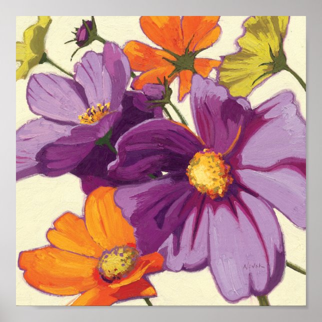 Affiches Fleurs décoratives (Devant)