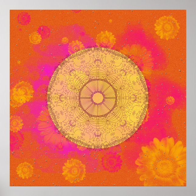Affiches Fleurs d'été (Devant)