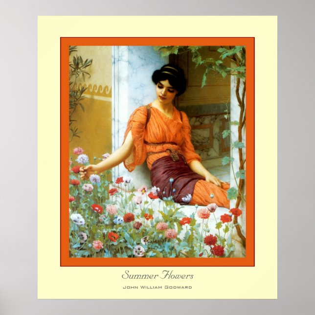 Affiches Fleurs d'été (Devant)