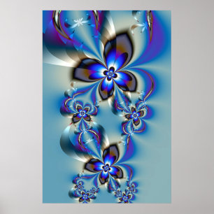 Affiches Fleurs en hiver