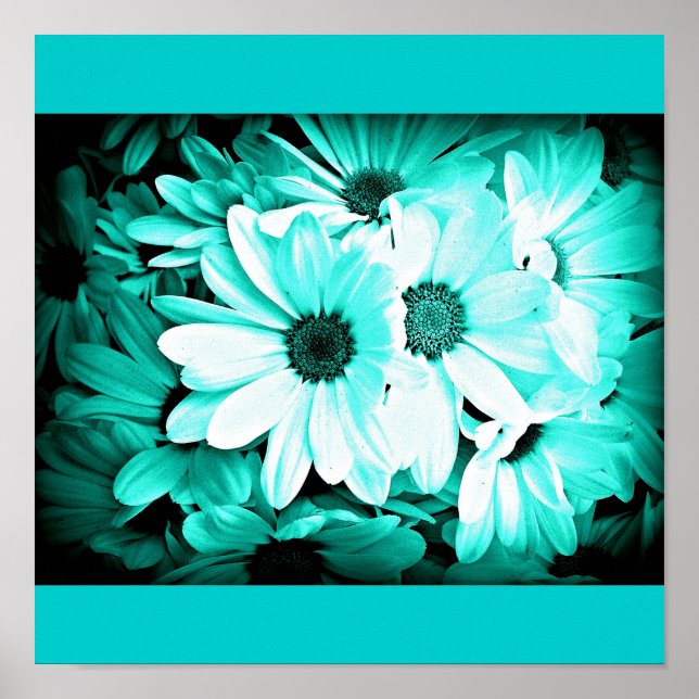 Affiches Fleurs peintes à l'affiche 15 (Devant)