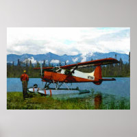 Floatplane De Havilland Beaver